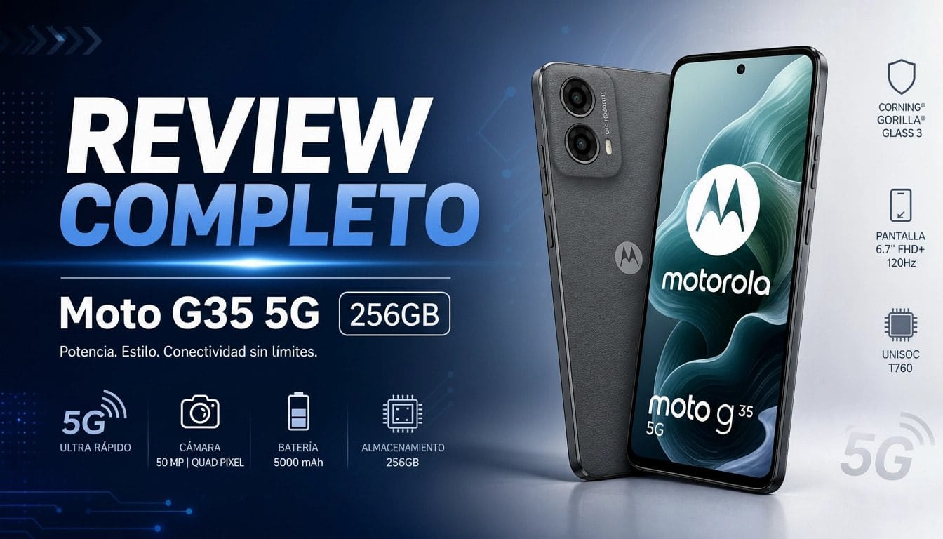 Review Completo: Motorola Moto G35 5G (256GB)