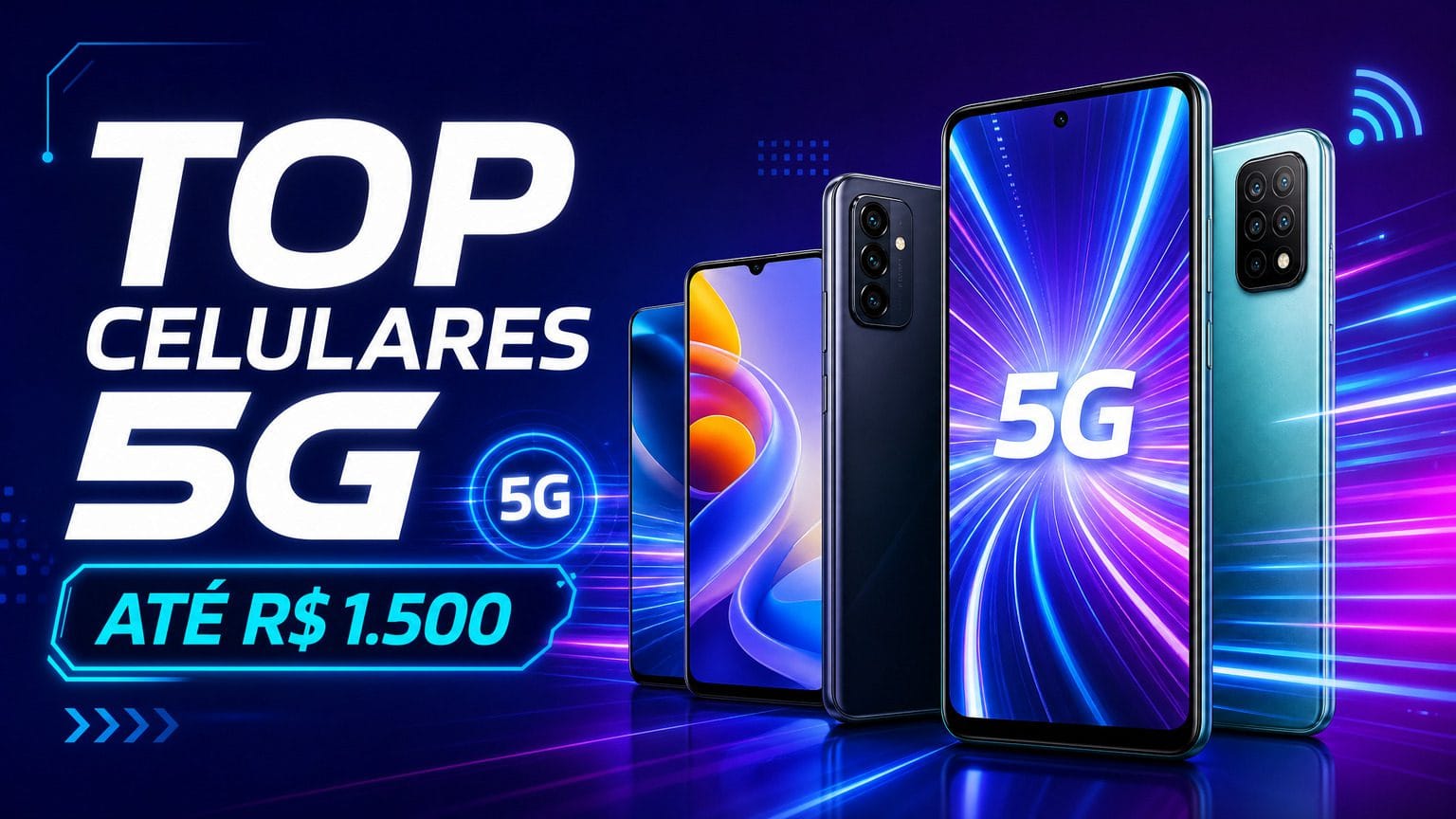 Top Celulares 5G até 1500 R$