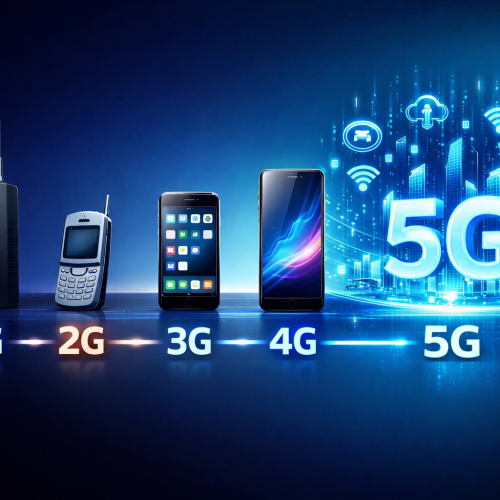 A Evolução da Internet Móvel: Do 1G ao 6G