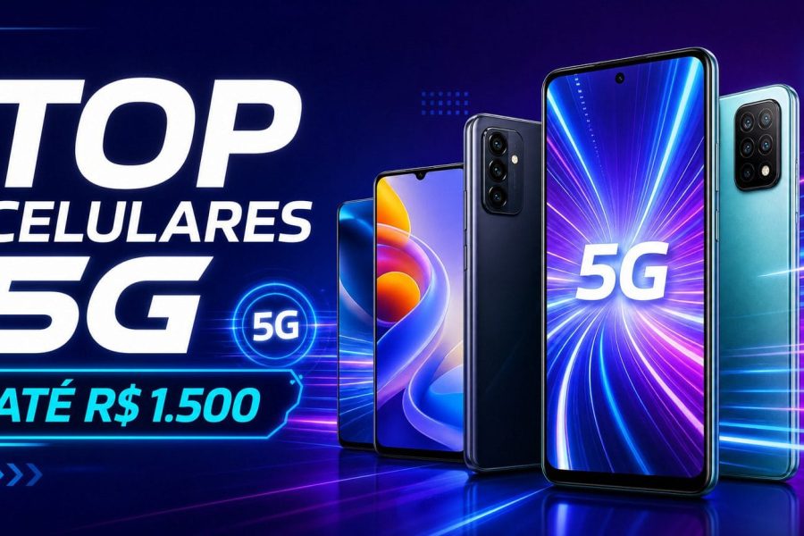 Top Celulares 5G até 1500 R$