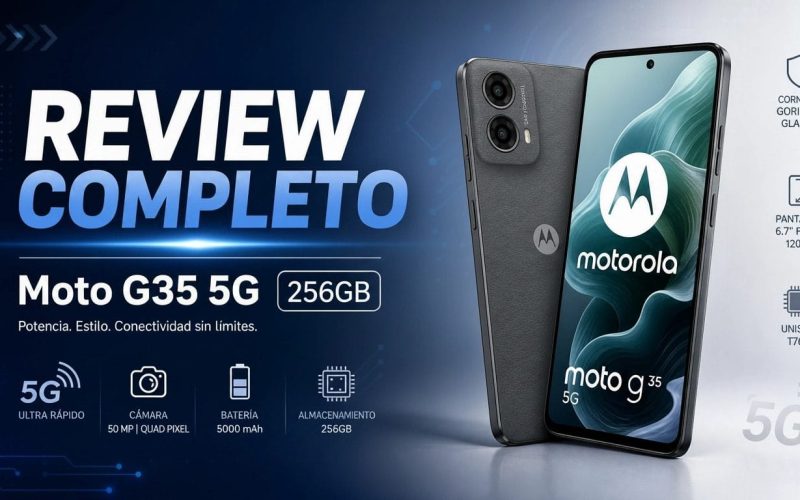 Review Completo: Motorola Moto G35 5G (256GB)